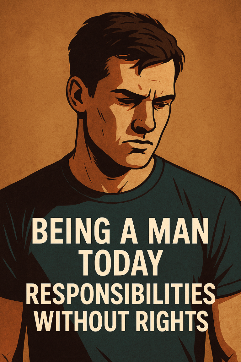 Being a Man Today – Responsibilities Without Rights