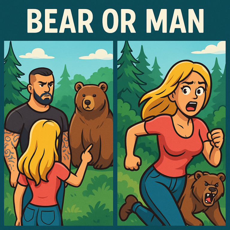 Bear or Man?